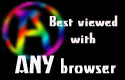 Viewable with any browser